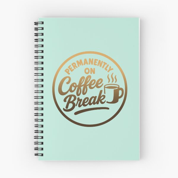 Item preview, Permanently on Coffee Break – Funny Coffee Lover Retro designed and sold by SnappyPNG.