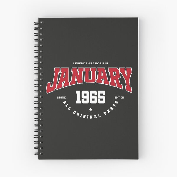 Item preview, January legends 1965 designed and sold by HB Shirts.