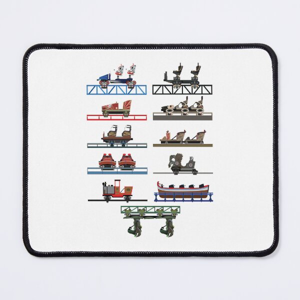 Item preview, Europa Park Coaster Cars Design 2024 - Now With Voltron! designed and sold by CoasterMerch.
