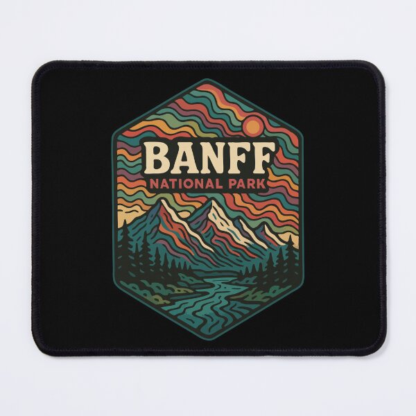 Item preview, Banff National Park Alberta Canada Trippy Art designed and sold by TomFrontierArt.