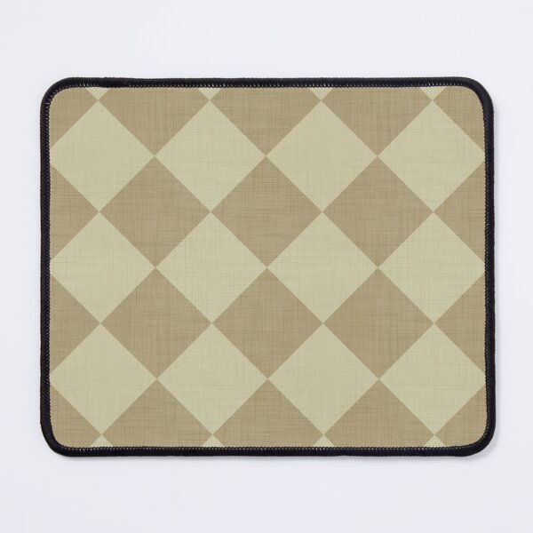 Item preview, Textured Diamond Check - Mocha Brown designed and sold by QuestingPixel.
