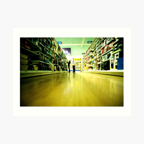 Tesco at 5 a.m. Art Print