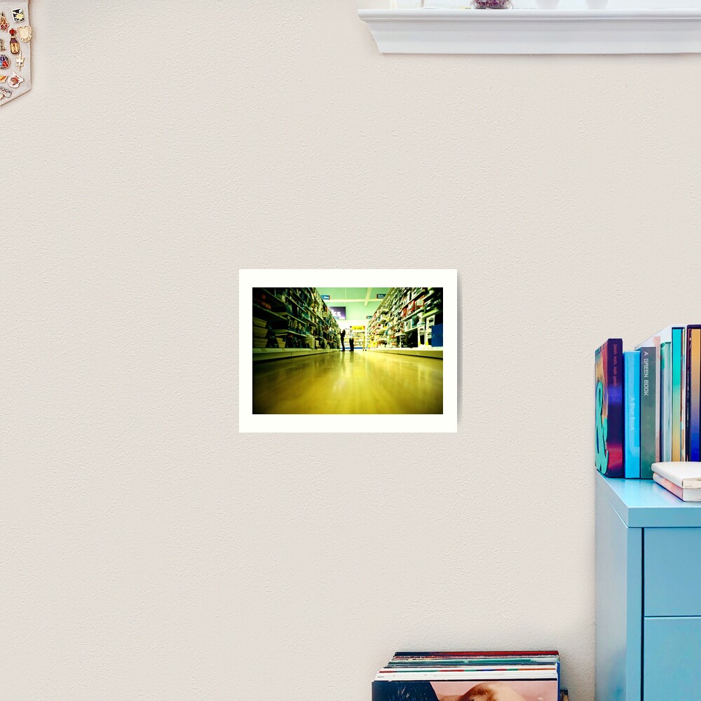 Tesco at 5 a.m. Art Print