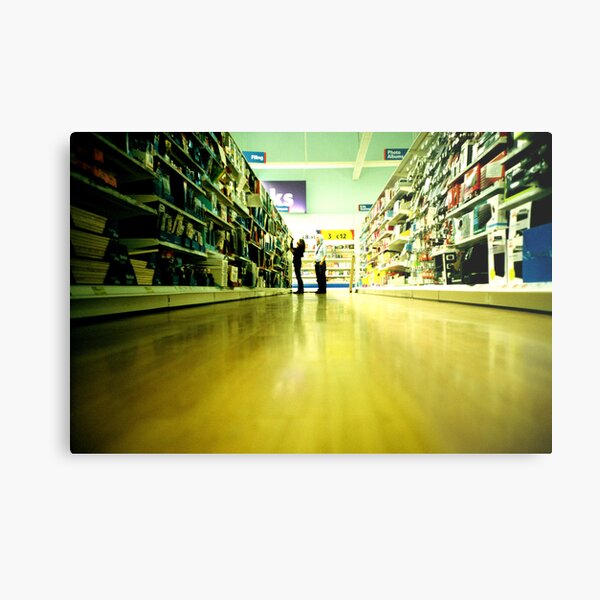 Tesco at 5 a.m. Metal Print
