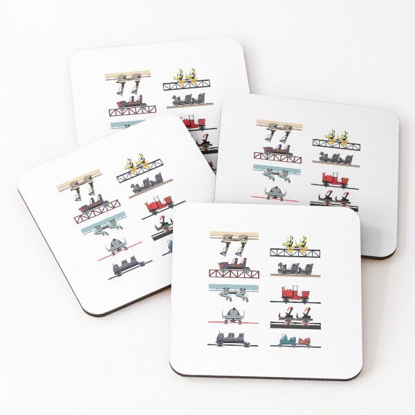 Item preview, Alton Towers Staffordshire Theme Park Coaster Cars designed and sold by CoasterMerch.