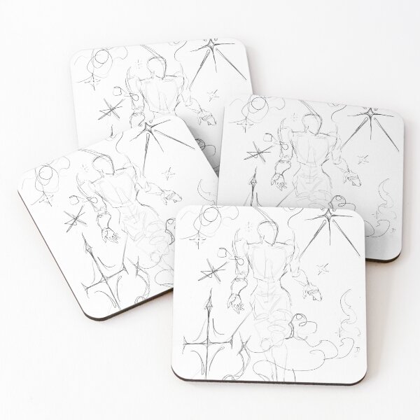 Item preview, Hand draw character sketch w/ “holy ground” designed and sold by KatannDrz.