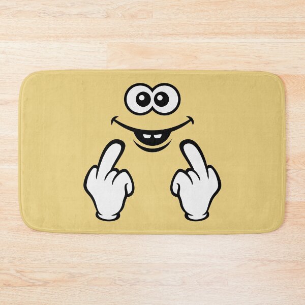 Item preview, Smiling Face – Stinky Finger (Fuck You / Piss Off) designed and sold by MrFaulbaum.