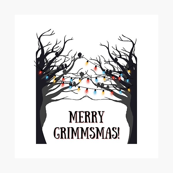 Item preview, Merry Grimmsmas! designed and sold by Kindred & Thistle.