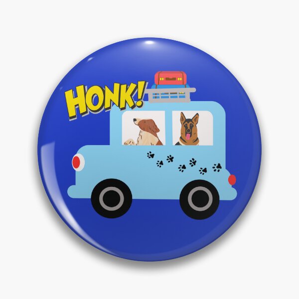 Item preview, Honk! Dog Road Trip Adventure – Cute Travel Pals Design designed and sold by TheBeeKindSpace.
