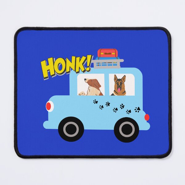 Item preview, Honk! Dog Road Trip Adventure – Cute Travel Pals Design designed and sold by TheBeeKindSpace.
