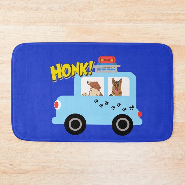 Item preview, Honk! Dog Road Trip Adventure – Cute Travel Pals Design designed and sold by TheBeeKindSpace.