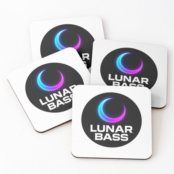 Item preview, Lunar Bass – Cosmic Drum and Bass Design designed and sold by |TRSSHOP|.