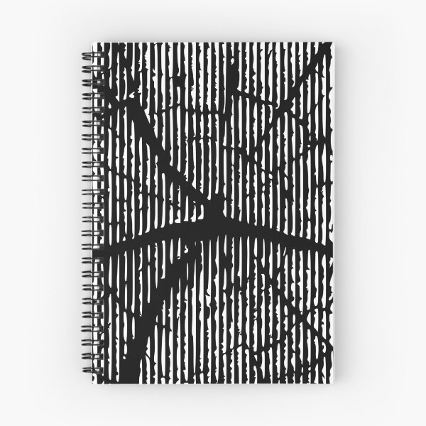 Item preview, Black & White Halftone Tree Trunk — Organic Structure designed and sold by Lumbra by Pellas.