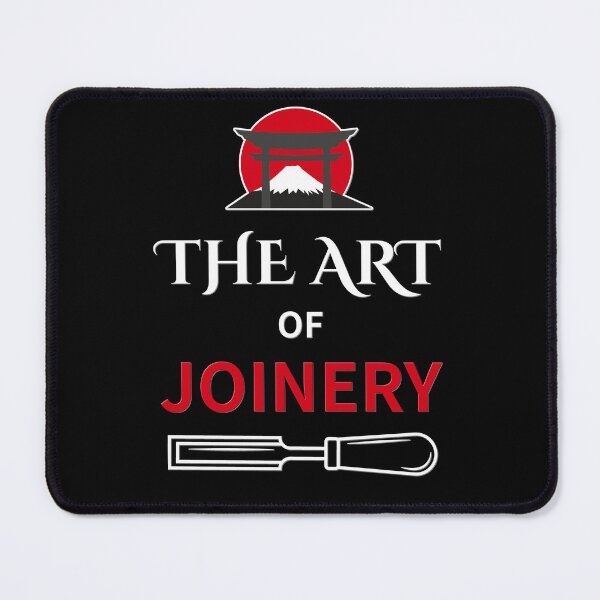 Item preview, The Art of Joinery – Traditional Japanese Woodworking Quote for Craftsmen designed and sold by HyzoArt.