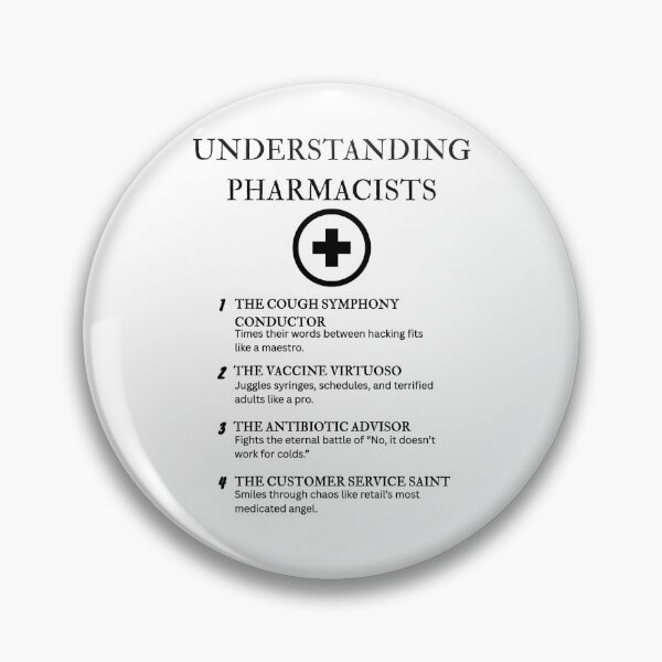 Item preview, Understanding Pharmacists – Equal Parts Scientist, Therapist, and Comedian designed and sold by PsyFlow35.