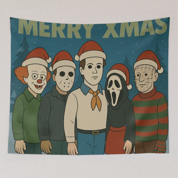 Item preview, Xmas  Horror selection scobby style designed and sold by Final Whistle Art.