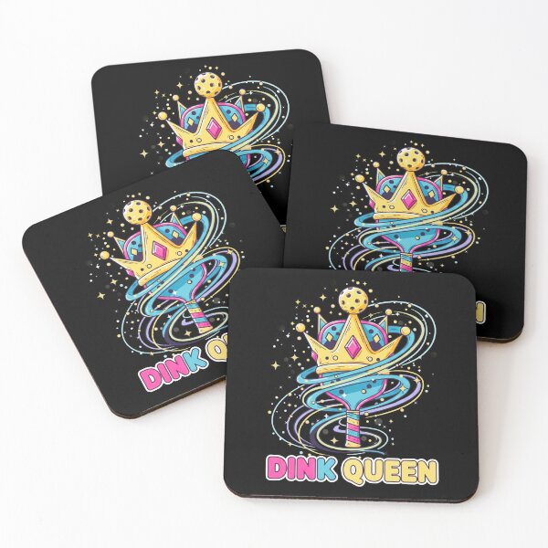 Item preview, Girls Dink Queen Pickleball Paddle Crown Tee | Funny Pickleball Gift for Women Players designed and sold by 519xdesign.