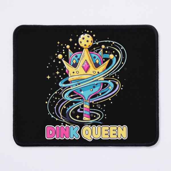 Item preview, Girls Dink Queen Pickleball Paddle Crown Tee | Funny Pickleball Gift for Women Players designed and sold by 519xdesign.
