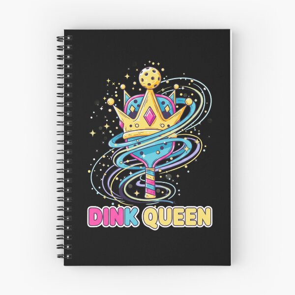Item preview, Girls Dink Queen Pickleball Paddle Crown Tee | Funny Pickleball Gift for Women Players designed and sold by 519xdesign.