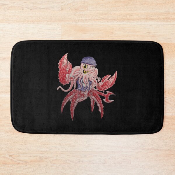 Item preview, Grumpy Crabtopus Sea Monster  designed and sold by imsamaharem.