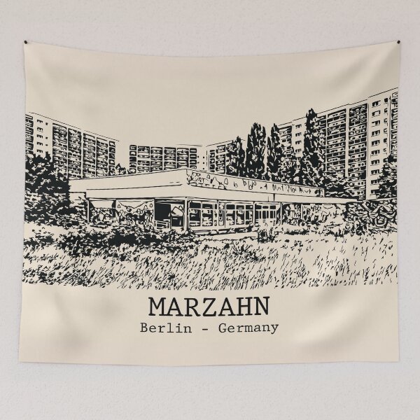 Item preview, Marzahn - Germany designed and sold by Lakeric Cityscapes.