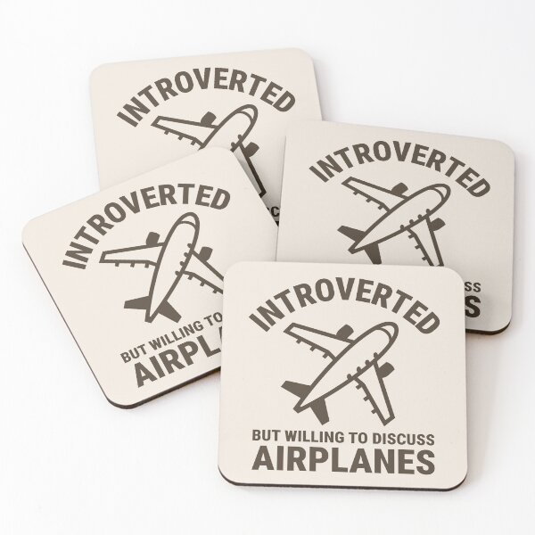 Item preview, Introverted But Willing To Discuss Airplanes Aviation Lover designed and sold by KLArtzStore.
