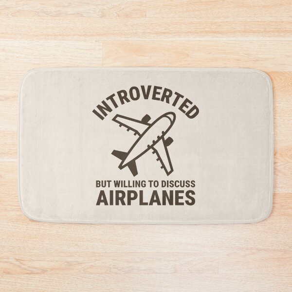 Item preview, Introverted But Willing To Discuss Airplanes Aviation Lover designed and sold by KLArtzStore.