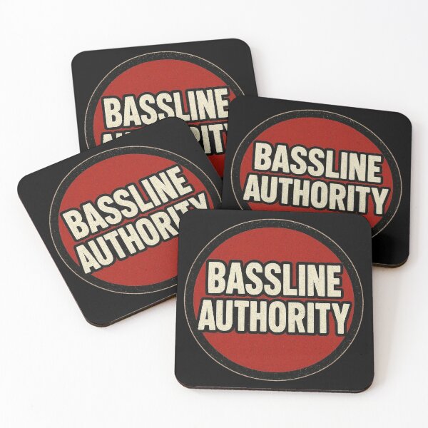 Item preview, Bassline Authority – Techno and DnB Underground Design designed and sold by |TRSSHOP|.