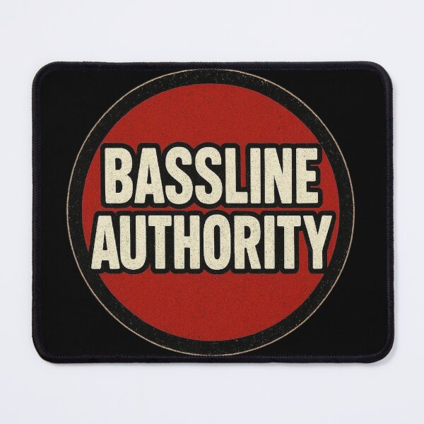 Item preview, Bassline Authority – Techno and DnB Underground Design designed and sold by |TRSSHOP|.