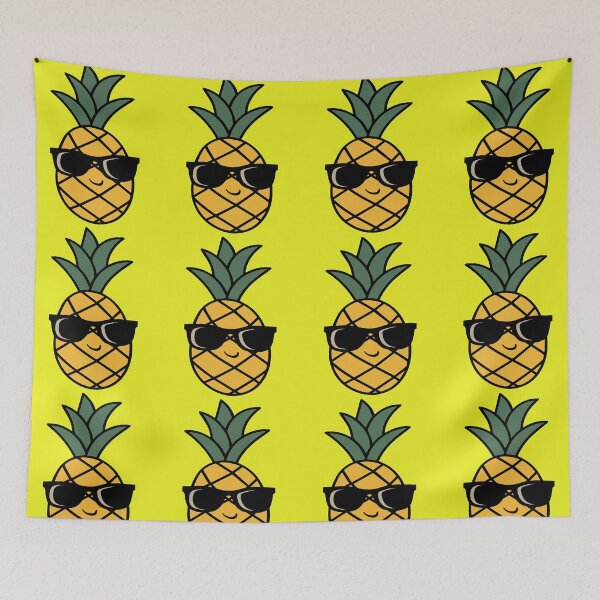 Item preview, Pineapple with sunglasses designed and sold by tarek25.