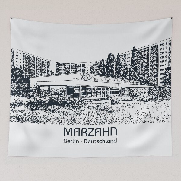 Item preview, Marzahn - Deutschland designed and sold by Lakeric Cityscapes.