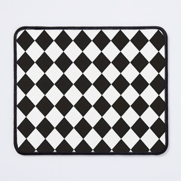 Item preview, Minimalist Black and White Checkerboard Pattern designed and sold by PandaTShirtShop.