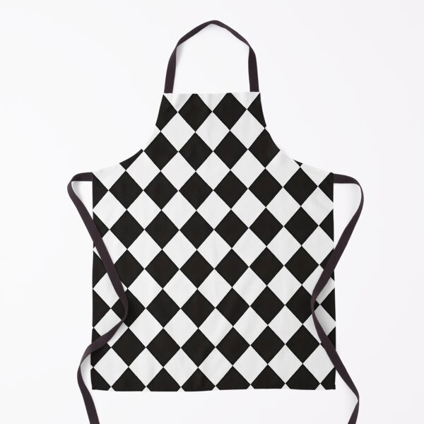 Item preview, Minimalist Black and White Checkerboard Pattern designed and sold by PandaTShirtShop.