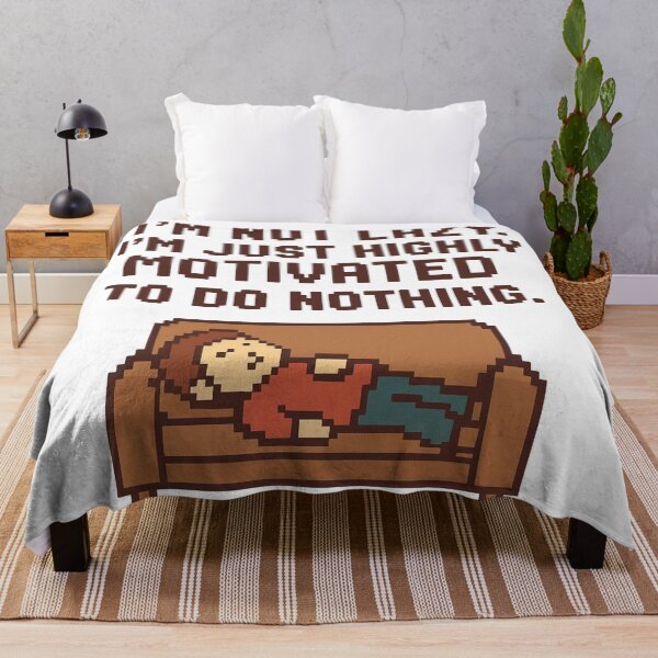 Item preview, I’m not lazy. I’m just highly motivated to do nothing. designed and sold by MoodDept.