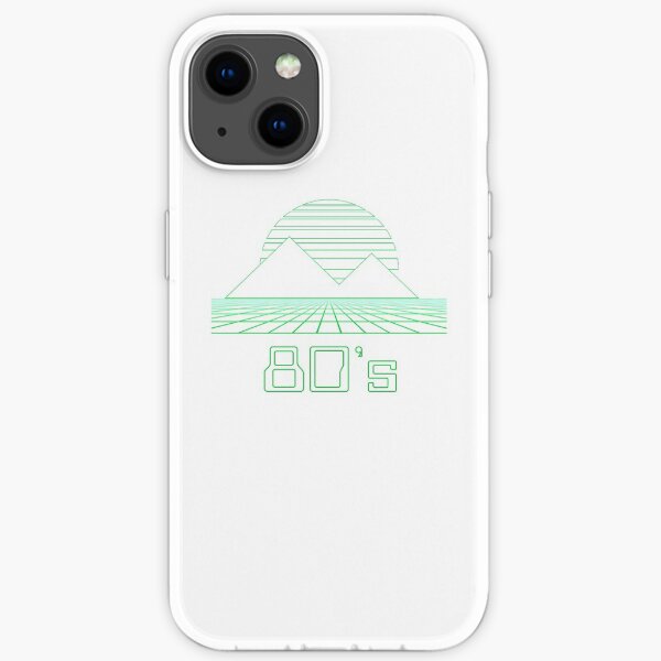 Synthwave, Retrowave Design For The Eighties Music Lovers iPhone Soft Case