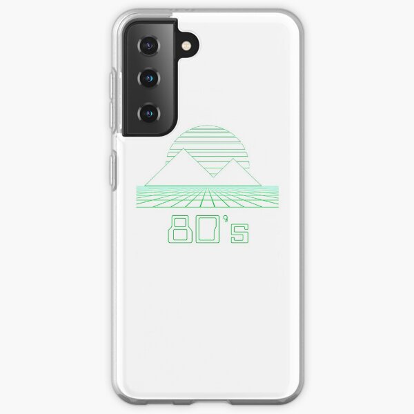 Synthwave, Retrowave Design For The Eighties Music Lovers Samsung Galaxy Soft Case