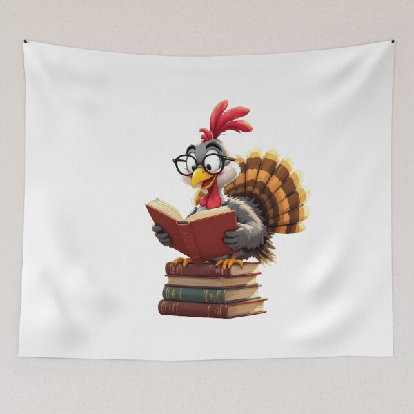 Item preview, Turquía leyendo libros designed and sold by Ink And Inspire.