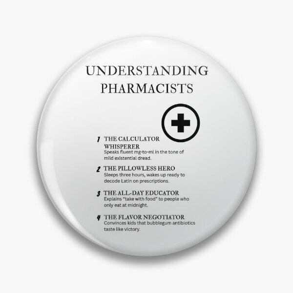 Item preview, Understanding Pharmacists – Turning Confusion Into Clarity, One Refill at a Time designed and sold by PsyFlow35.