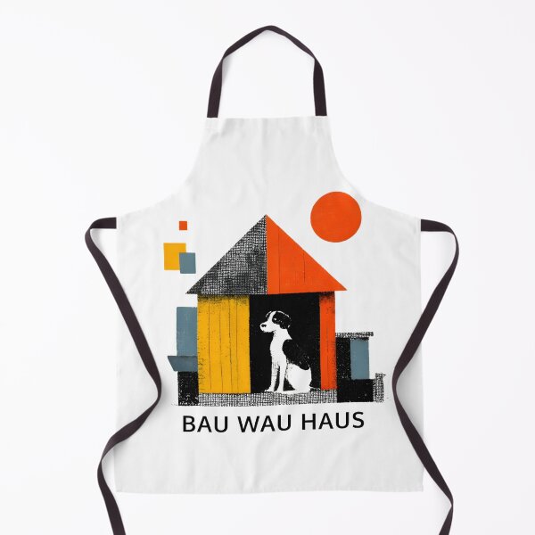 Item preview, Bau Wau House Bauhaus Architecture Funny Design designed and sold by ambystomatees.