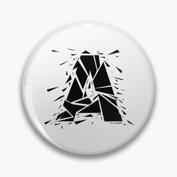 Item preview, Cracked Stone Letter A - Distressed Grunge Style designed and sold by uncoXab.