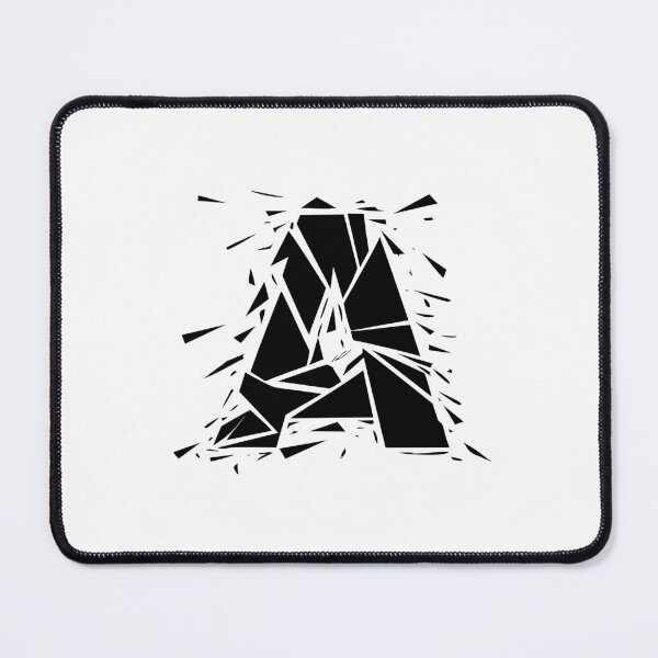 Item preview, Cracked Stone Letter A - Distressed Grunge Style designed and sold by uncoXab.