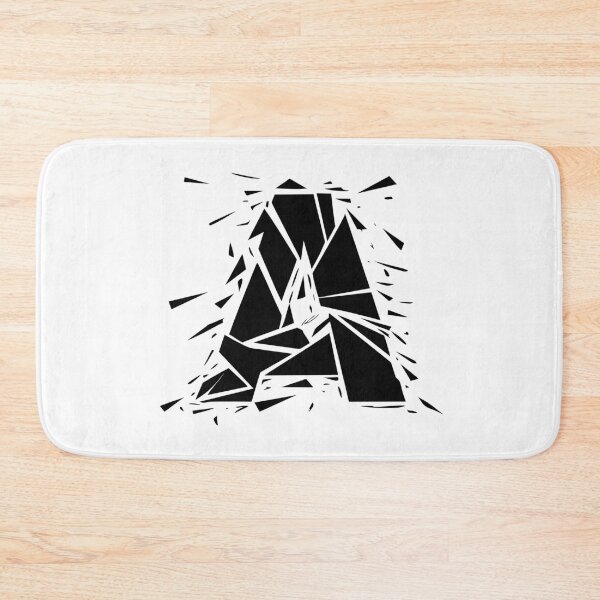 Item preview, Cracked Stone Letter A - Distressed Grunge Style designed and sold by uncoXab.