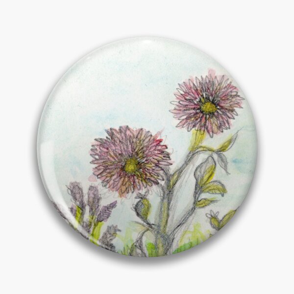 Item preview, Watercolour and Graphite Flowers  designed and sold by designbywhacky.