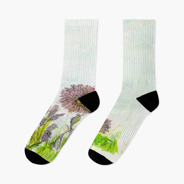 Item preview, Watercolour and Graphite Flowers  designed and sold by designbywhacky.
