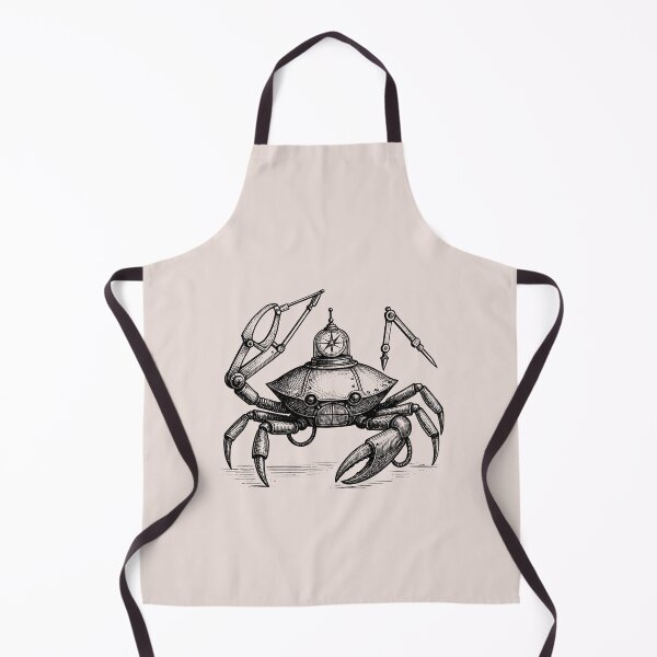 Item preview, The Surveyor Crab – Mechanical Explorer | Victorian Steampunk Design designed and sold by Tattee.