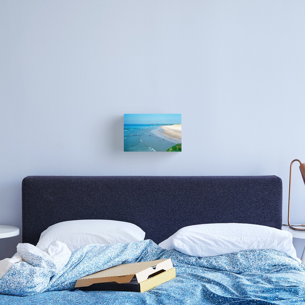 Tullan Strand Tilt-Shift Canvas Print