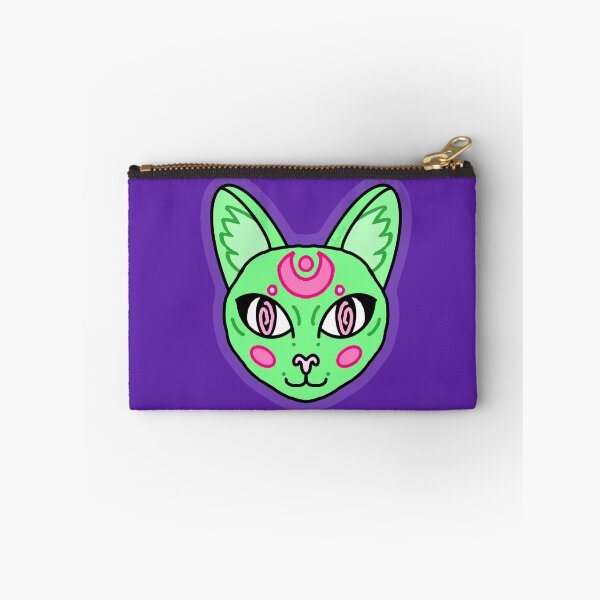 Item preview, Celestial Circus Alien Hypno Cat designed and sold by lumijoanna.