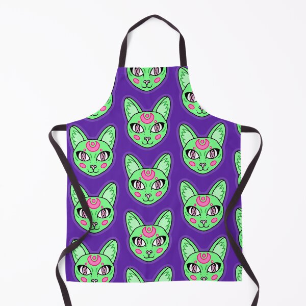 Item preview, Celestial Circus Alien Hypno Cat designed and sold by lumijoanna.