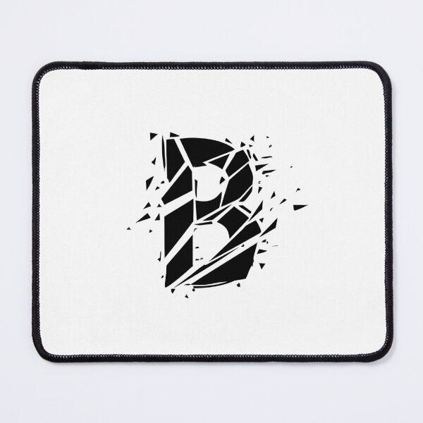 Item preview, Cracked Stone Letter B - Distressed Grunge Style designed and sold by uncoXab.
