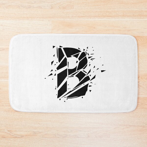 Item preview, Cracked Stone Letter B - Distressed Grunge Style designed and sold by uncoXab.